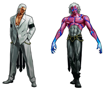 MAGAKIAge: ???Country: ???Team: N/AOrigins: KOF XIanother member of "those from the past", magaki doesn't get along with mukai and disagrees with his caution towards humans. he's a social darwinist and is considered to be one of the cheapest bosses in kof.