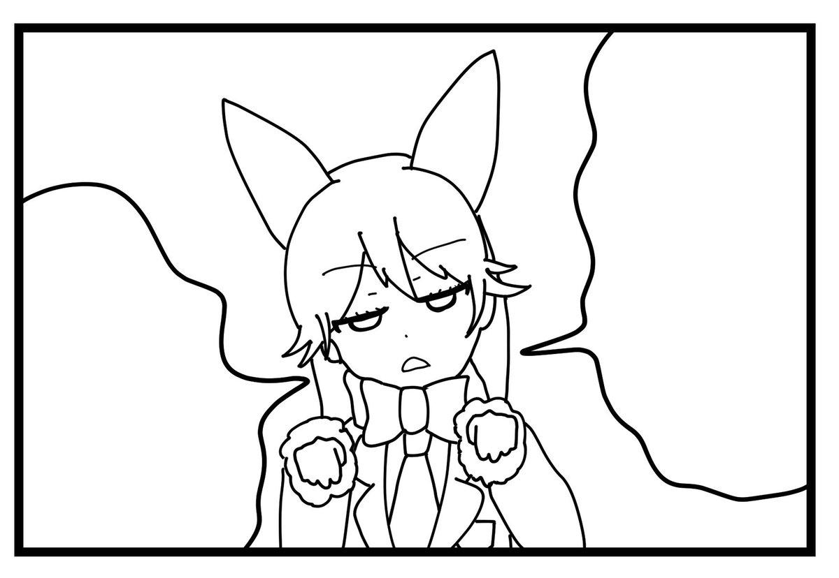 塗り絵のキツネ

#けものフレンズ 