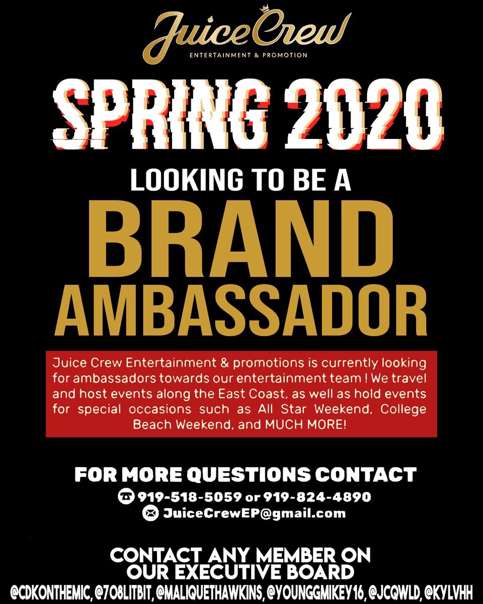 jussmikeyy's tweet photo. CALLING OUT ALL COLLEGE/UNIVERSITIES IN THE AREA !! Open Recruiting for Juice Crew 🥤 !! Wanna be Crew ? Dm one of us #ECU #ECU24 #ECU23 #ECU22 #ECU21 #Wssu #Wssu24 #wssu23 #wssu22 #wssu21 #nccu #nccu24 #nccu23 #nccu22 #nccu21 #Bennett #bennett24 #bennett23 #bennett22 #bennett21 https://t.co/sZbdQfIlCP
