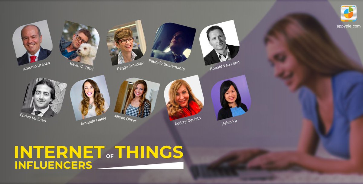 #EndOfYearAnnouncement - Appy Pie is here today with top #InternetOfThings #Influencers of 2019

<a href="/antgrasso/">Antonio Grasso</a> @KevinCTofel @ConnectedWMag <a href="/Fabriziobustama/">Fabrizio Bustamante Escudero</a> <a href="/Ronald_vanLoon/">Ronald van Loon</a> <a href="/enricomolinari/">Enrico Molinari #VivaTech2025</a> <a href="/Amanda_Healy/">Amanda Healy</a> <a href="/alison_iot/">Alison Oliver</a> <a href="/AudreyDesisto/">Audrey DeSisto</a> <a href="/YuHelenYu/">Helen Yu</a>

#InternetMarketing #TopInfluncers2019