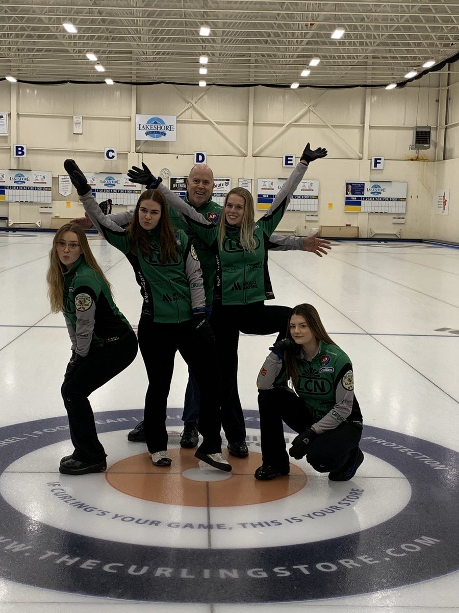 TeamCallyMoore's tweet photo. Finally!! NS U21 Provincials begin tonight at Lakeshore Curling Club!! Our first game is tonight at 7:30pm AST vs Marin Callaghan. You can follow live scores from https://t.co/4WukHOvsRe. Let’s go girls!!!! #NovaSask @LakeshoreCurlin @NSCurl https://t.co/RA8KeOU7MK