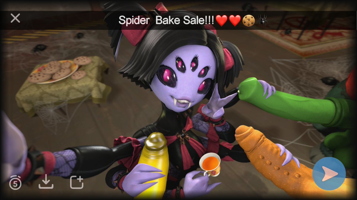 Who doesn't love a nice spider bake sale? 