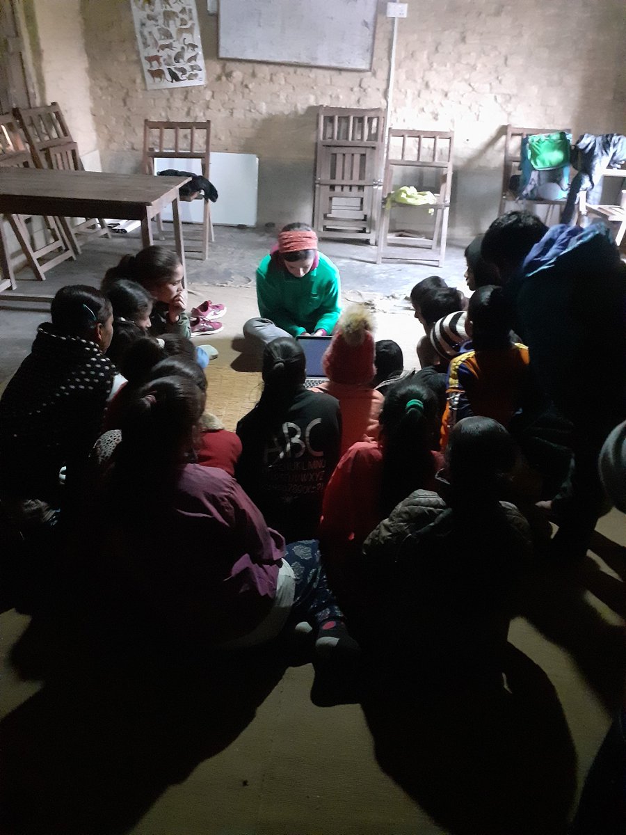 A group of Living with Big Cats learn from ocean species conservationists Jeff and Katy. As part of VISION 2020 the kids are gearing up to present short clips of video and drama based around human and wildlife coexistence.