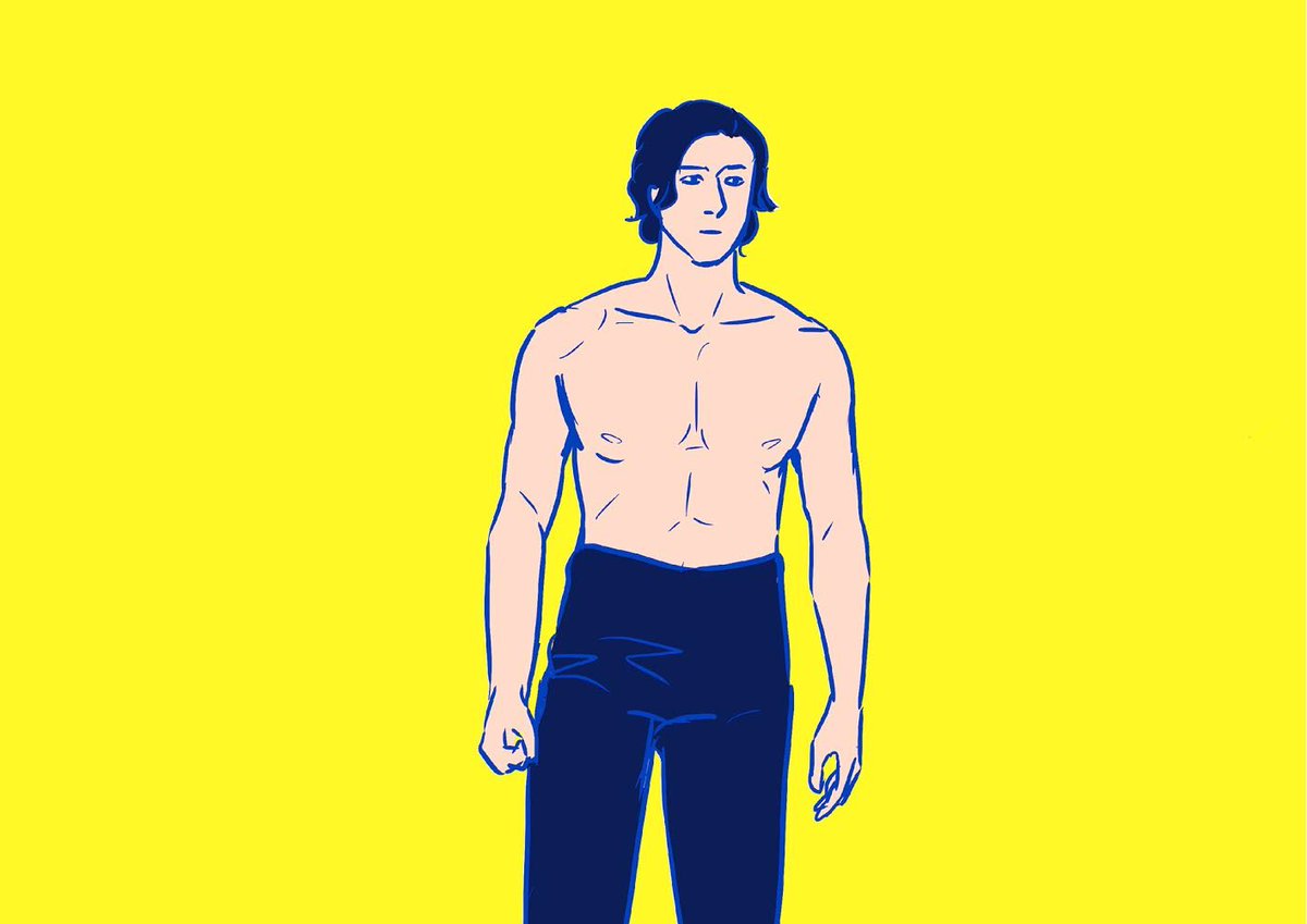 スターウォーズep9はまだ描けないので、ひとまずep8のフォースボンドのシーンを。#スターウォーズ
#カイロレン #レイ 