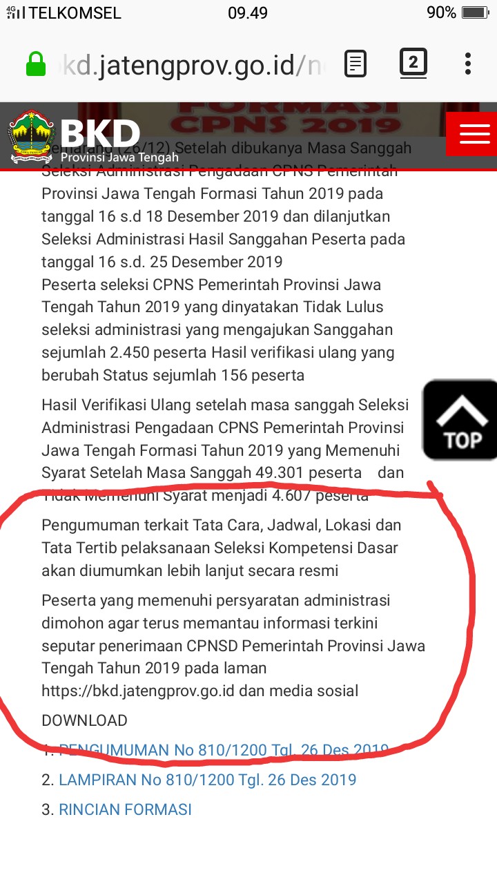 Bkd Provjateng Jatenggayeng On Twitter Sobat Cpns