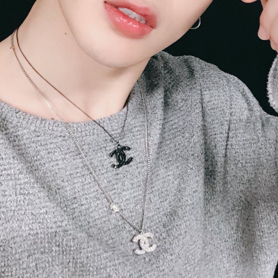 ysl necklace jimin