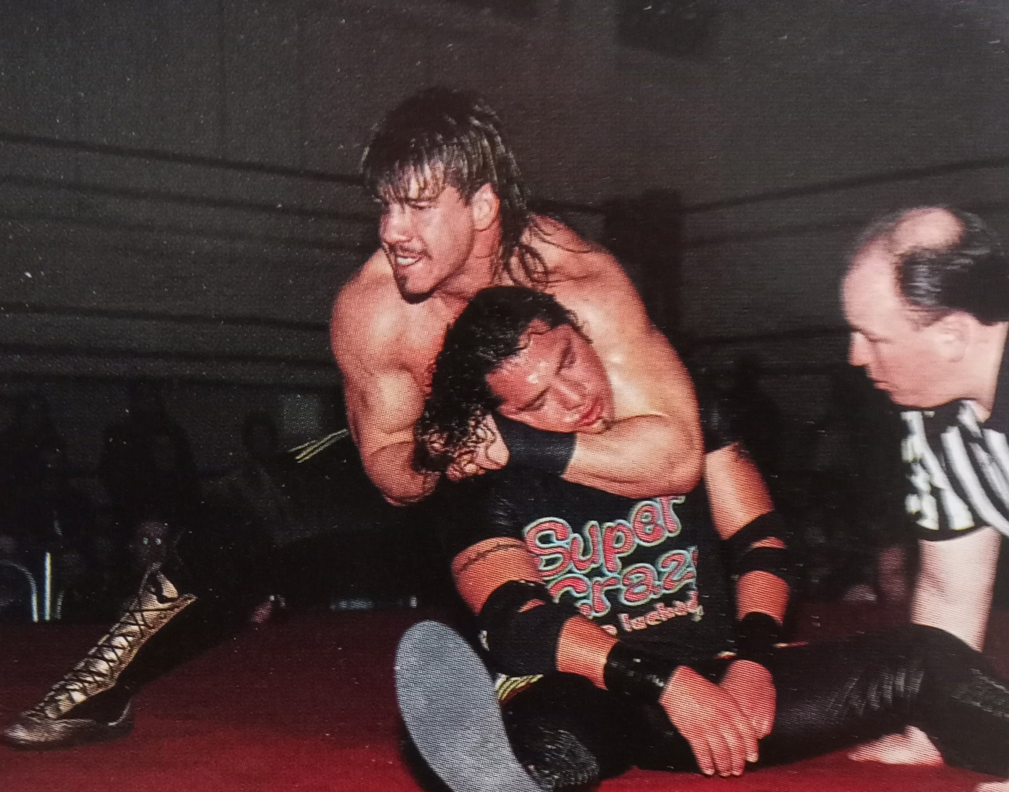 Rasslin' History 101 on X: Eddie Guerrero,giving out some tough