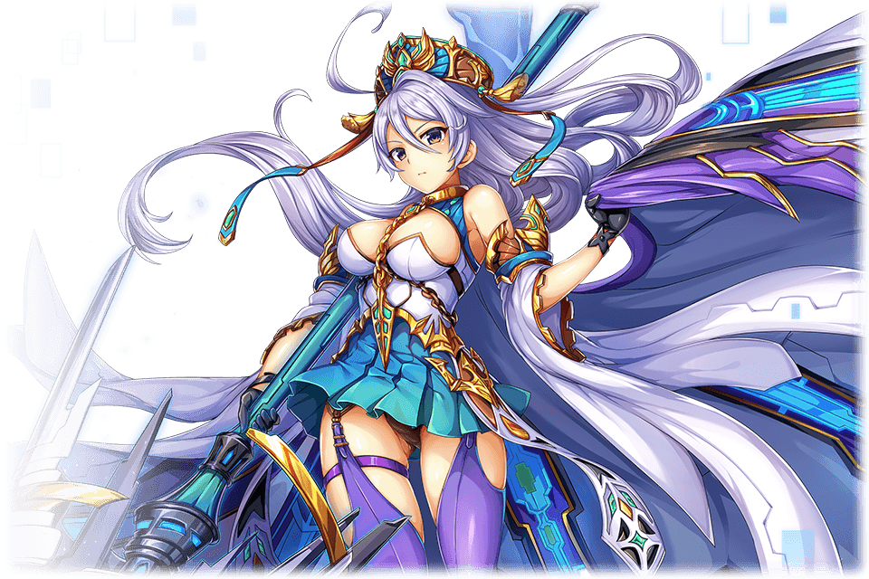 Luxu ルシュ 9 ポセイドン 神化覚醒 神姫始まる前から好きだった神姫の１人 火強カタス実装当時はとても役にたってくれた 覚醒前の清楚ビッチなキャラと覚醒後の一途なキャラとで１度で２度おいしい Heもとてもお世話になった