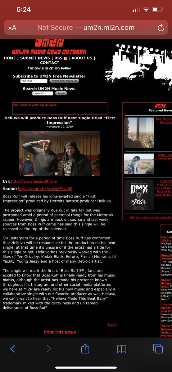 <a href="/HELLUVA313/">HELLUVA #teamHOPE</a> will produce my next single titled “First Impression” the world 🌎 will change in 2020 🏆

PIMP 🩸