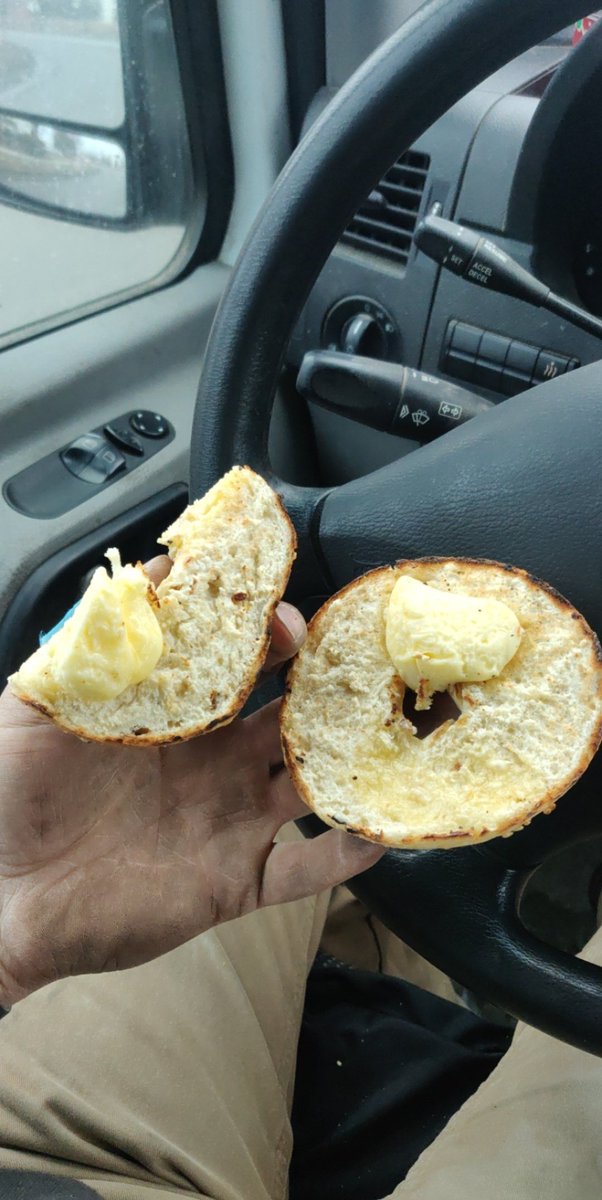 cdandreaa's tweet image. It's amazing how awful the service at @TimHortons has gotten. Terrible lids. Terrible staff. Thanks for the butter bagel 👌