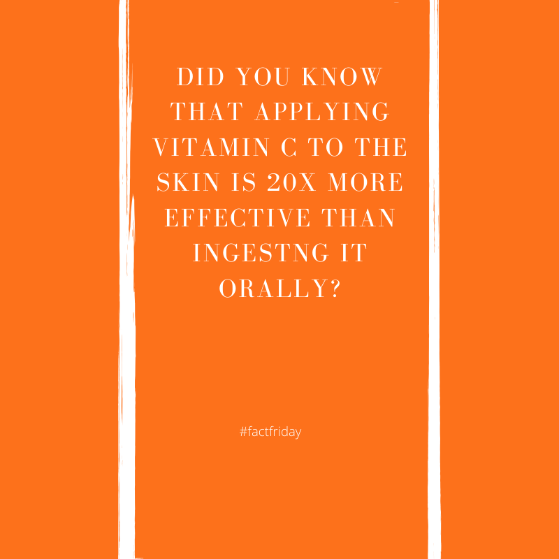 SkinOnMarket's tweet photo. Vitamin C for the skin! Don't forget we now have Biolumin-C Serum in a 2 oz bottle! 

#som #healthyskinisin https://t.co/lmQ6JQextn