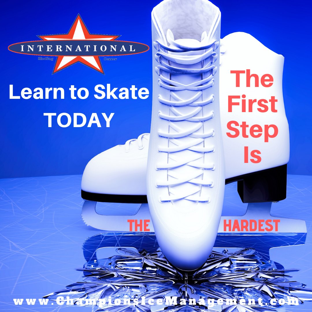 To register for our skating programs please visit ChampionsIceManagment.com.  For rink information and facility schedule please visit ISCCskate.com #skating #figureskating #hockey #learntoskate