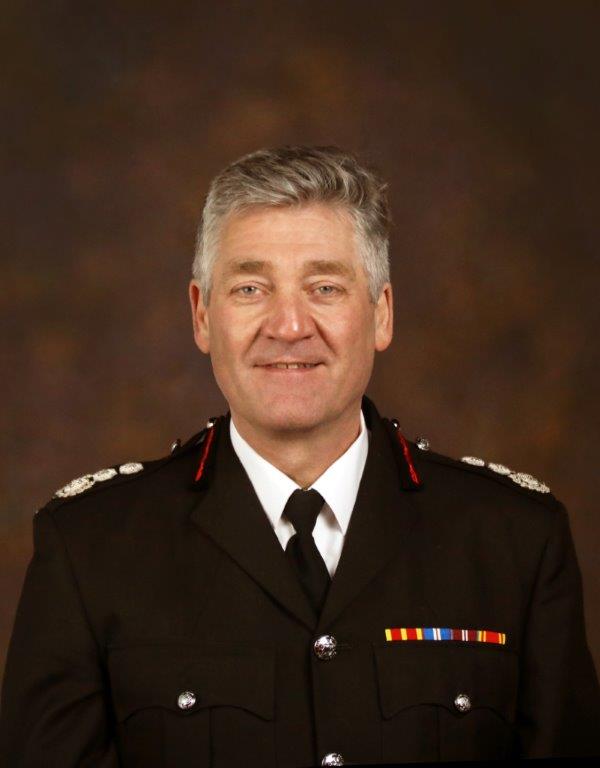 Congratulations to our former Chief Fire Officer, Chris Kenny, who has been awarded an OBE in the New Year's Honours list. Chris retired earlier this year and he has been recognised for his services to the Fire and Rescue Service.