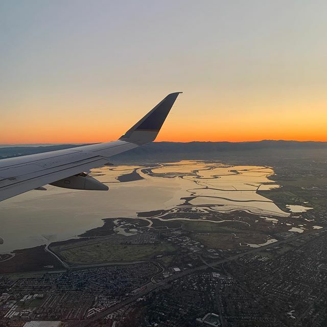 Sunrise over the south side of the Bay ift.tt/2shHjAf