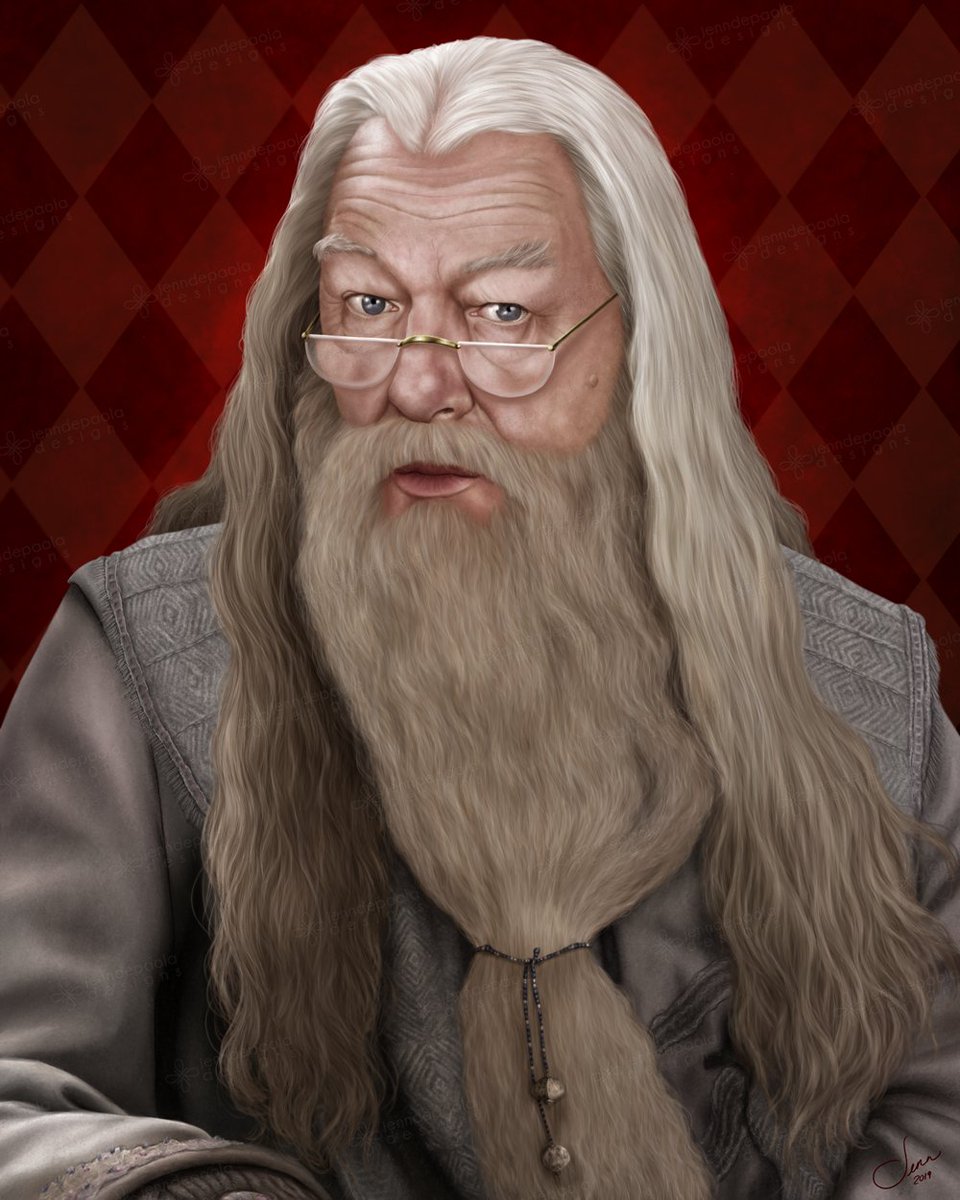 'It matters not what someone is born, but what they grow to be.' Professor Dumbledore portrait is now complete. 😊⚡ #professordumbledore #headmasterdumbledore #dumbledore #harrypotter #harrypotterart #michaelgambon #jkrowling
