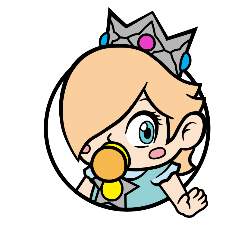 rosalina has a baby