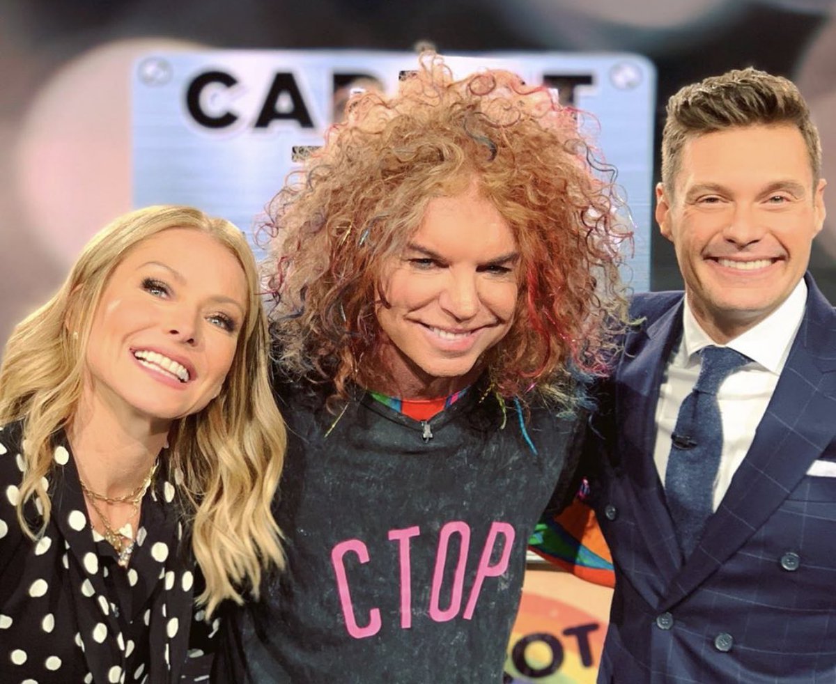 kellymarklive's tweet photo. Thanks for the laughs, @RealCarrotTop! 
Watch: https://t.co/LUvhr8nnsn https://t.co/ZwUQ0sSYDX