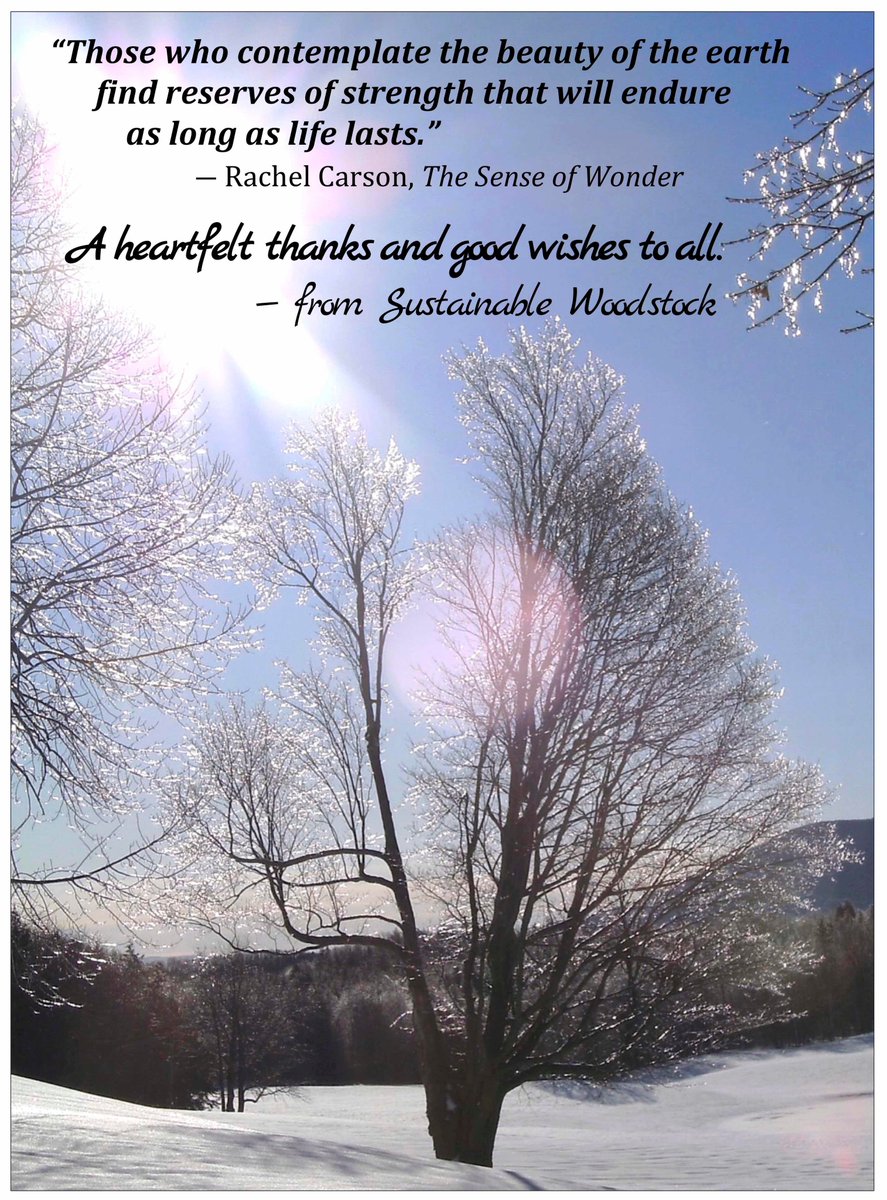 SustWoodVT's tweet image. Celebrate a Season of Giving
—Please consider donating to Sustainable Woodstock for transformative leadership through events, films &amp;amp; initiatives.

• Mail:
Sustainable Woodstock
P.O. Box 611
Woodstock, VT 05091

• Online:
sustainablewoodstock.org/get…/new-donation-page/

Thank You!