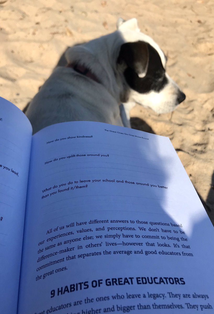 9 Habits of Great Educators 
1️⃣humility - leave ego at the door
2️⃣attitude - choose it
3️⃣persistence - never give up
4️⃣accountability - let actions define us
5️⃣sacrifice - together 6️⃣focus - tune out the noise
7️⃣no fear of failure
8️⃣no excuses!
9️⃣character -stand with integrity