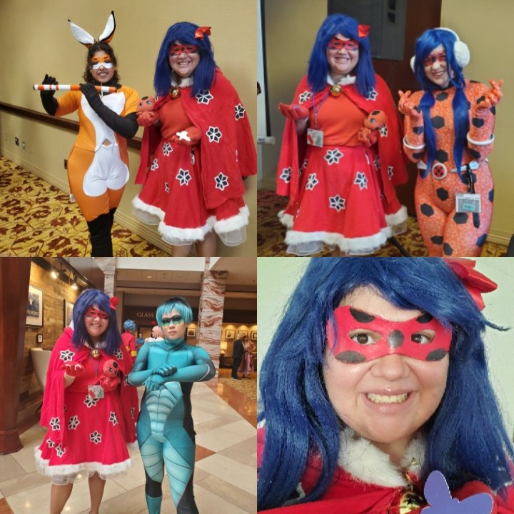 jgarciajordan's tweet photo. First day of @Ikkicon has been quite #miraculous! I cosplayed #SnowBug y ahora estoy de #Marinette con sus crecientes y macarrónes esperar a conocer a @CristinaVee! I ran into #RenaRouge #Viperion #Ladybug &amp; #Luka! #miraculousladybug #MiraculousLadybugSeason3 #tikki #Animaestro https://t.co/HtcMIeH7oW