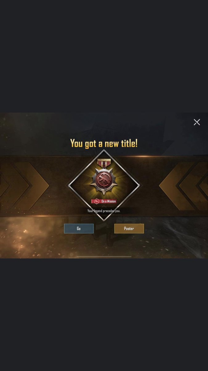 GobThegoat's tweet photo. Another title in the bag @PUBGMOBILE #LEGEND now onto another title hunt https://t.co/a177Ja1lkz