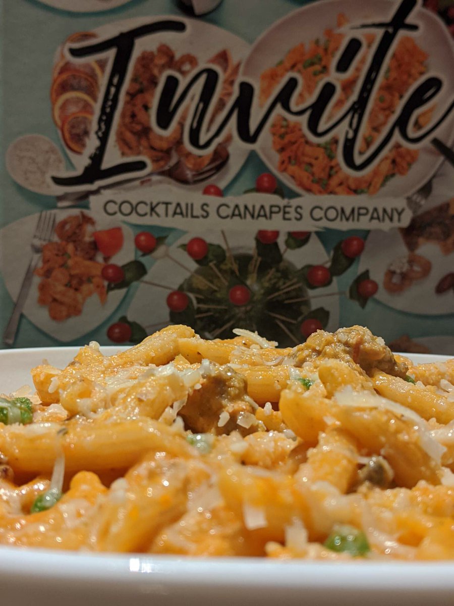 BabeSantucci's tweet photo. Had the pleasure of meeting Chef @culinarydrinks at a recent book signing and tasting for his cookbook “Invite”. Made the Penne Alla Rock Pile tonight (p.138). Molto Buona! Thanks for signing my book, Chef. All the best to you. https://t.co/JJMWSDblZ7