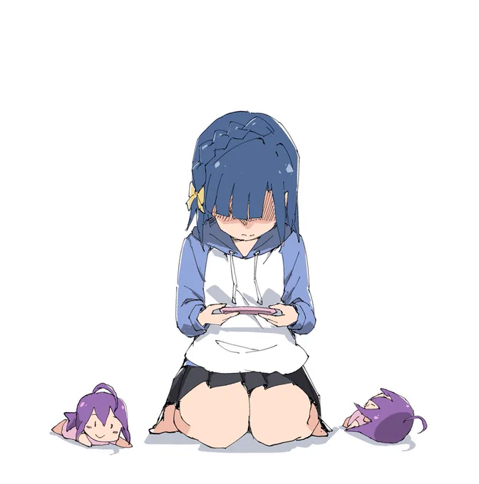 杏奈ちゃんが引けない百合子 