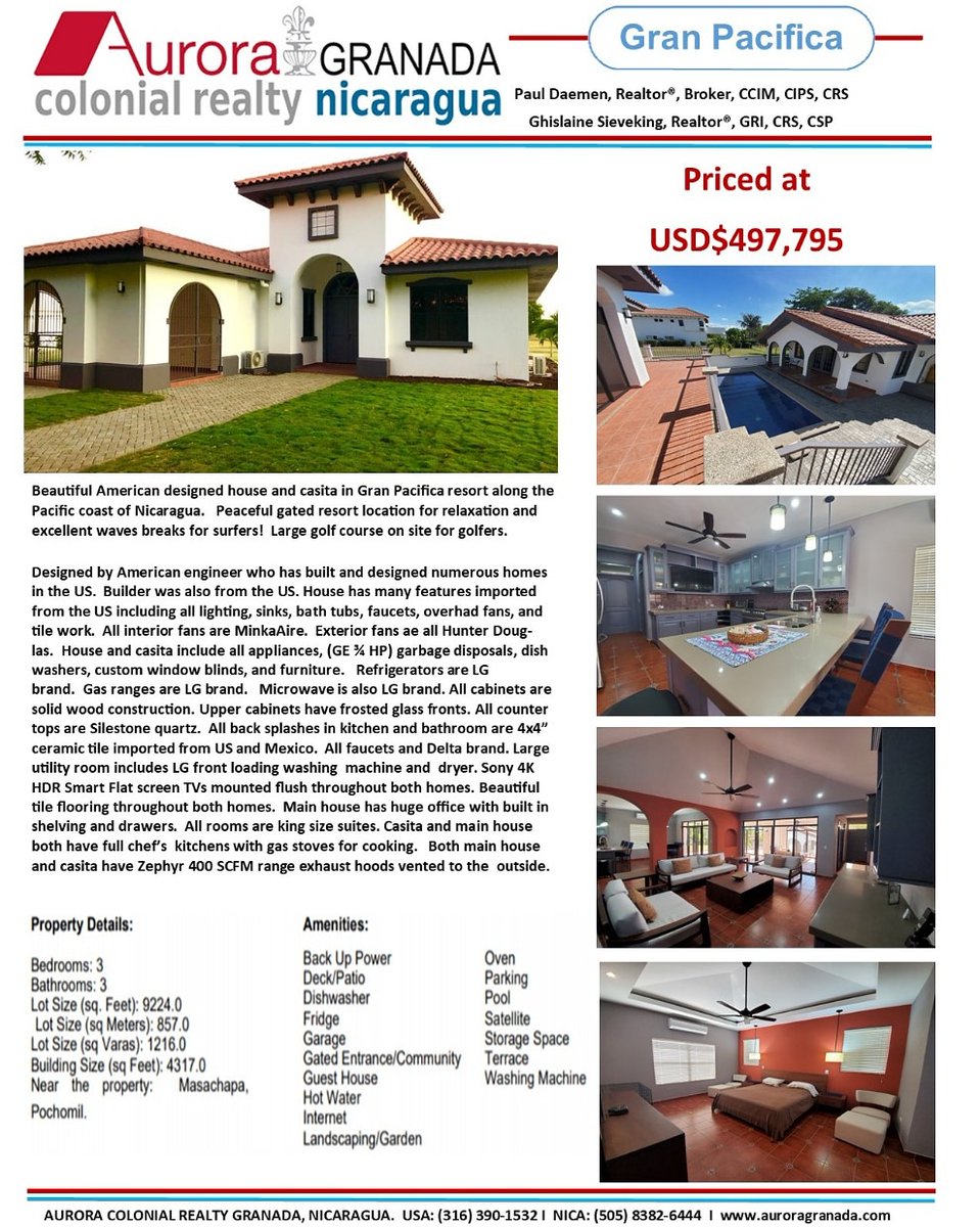 Nicaragua Real Estate Team (RealEstate4Nica) Twitter