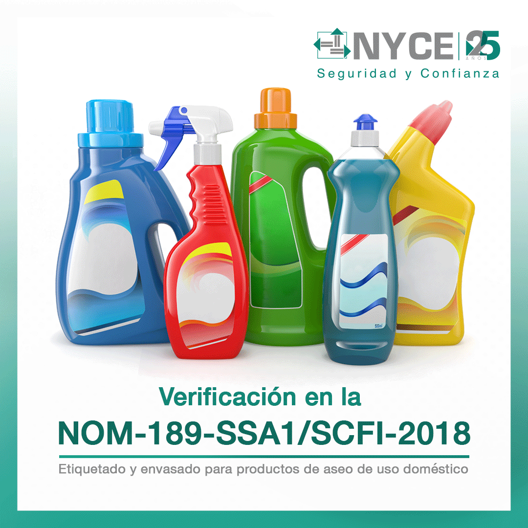 NYCE_MX's tweet photo. Inicia su vigencia la #NOM-189-SSA1/SCFI-2018 para #Etiquetado y envasado para productos de aseo de uso doméstico.
Más información en nuestro #BlogNYCE: https://t.co/w07HzGUp1q https://t.co/igfBpnCOmV