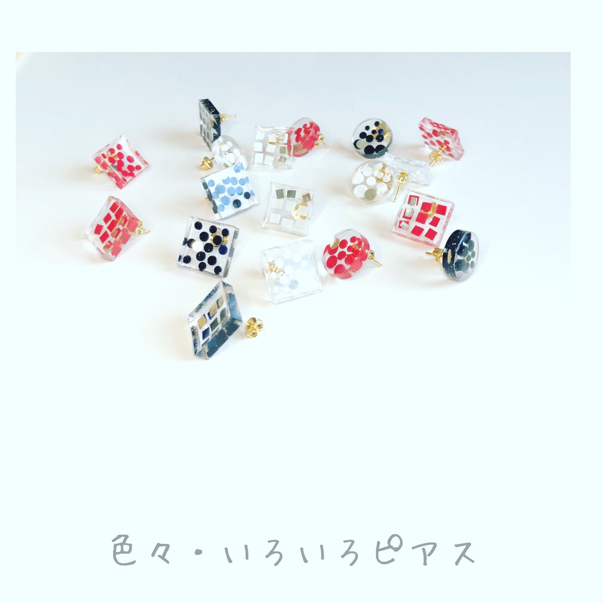embiaccessories's tweet photo. 2018.12.28
お正月休みに入りました😁
ピアスにしてみました。
#お正月
#四角ピアス
#丸ピアス
#沖縄
#limped
#成田空港第1ターミナル
#日頃は看護師やってます https://t.co/ZhfTsHFK0e