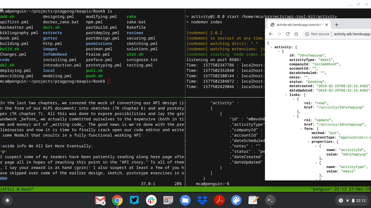 another pre-release update coming soon! #API360 <a href="/pragprog/">PragmaticProgrammers</a>