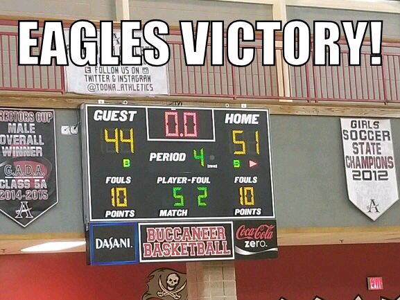 Congrats to our Varsity Eagles for the win over Alpharetta 51-44 in the Lake City Classic in Atlanta. The Eagles take on Kennesaw tomorrow at 4:30. <a href="/ECSAthletics/">ECS Eagles Athletics</a> <a href="/PrepHoopsTN/">Prep Hoops Tennessee</a> <a href="/LCC_tourney/">Lake City Classic</a>