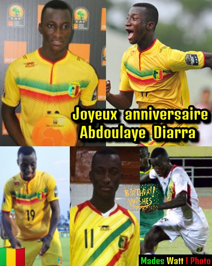 MadesWatt's tweet photo. #HDBAY TO "LUCA TONI" 🇲🇱
Joyeux anniversaire🎄🎁🎂🎉 à l'international espoir malien : Abdoulaye Diarra "Luca Toni" qui fête ses 25 ans.
Bon anniversaire a lui @femafoot @mali_uf @LesAiglesduMali #Mali
#TEAM223VJR 🇲 🏆 🇱 https://t.co/d2ILMEAcZV