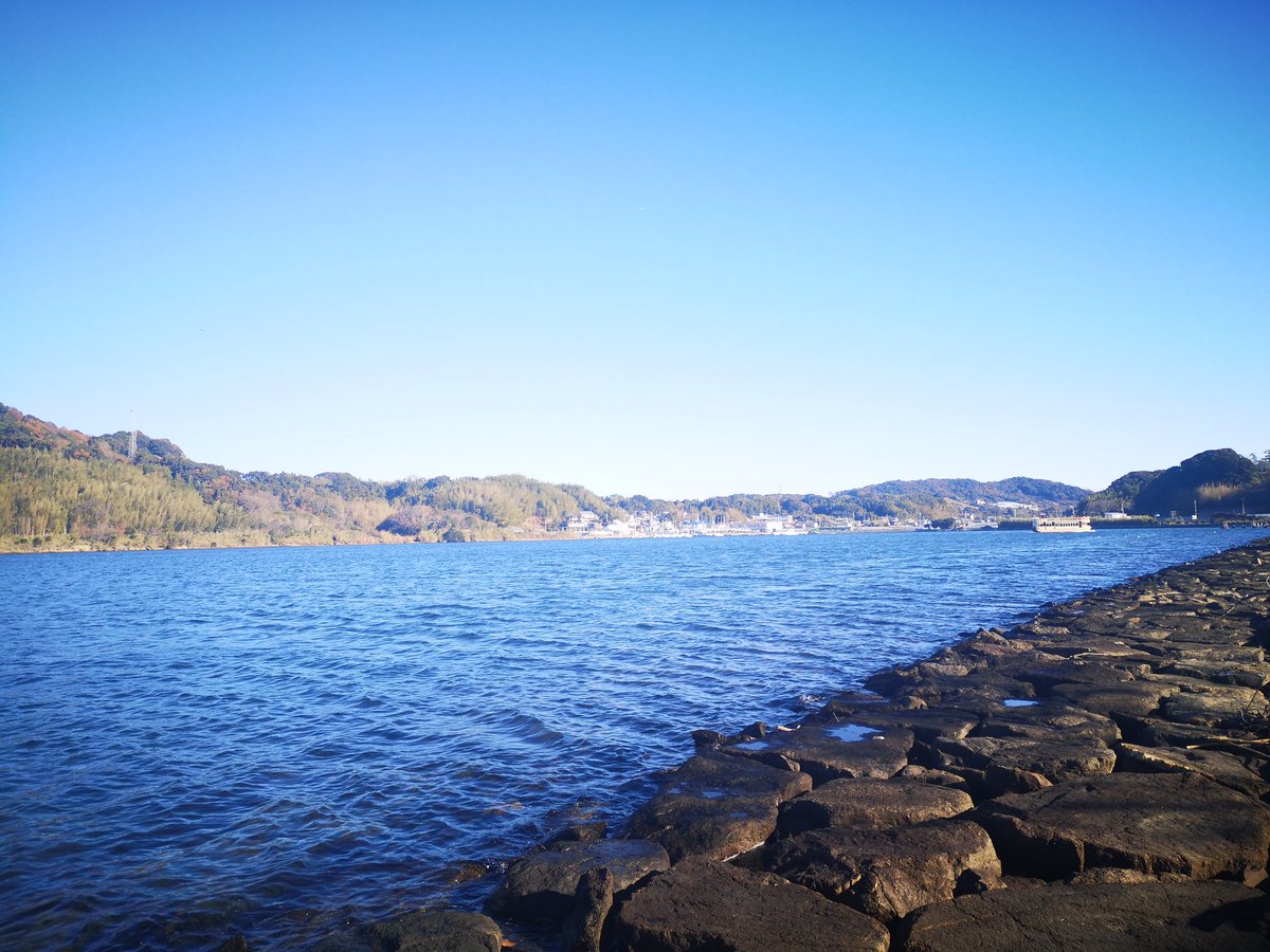 DKentata's tweet photo. 浜名湖きれいだな。 https://t.co/0jTEmDEGEu