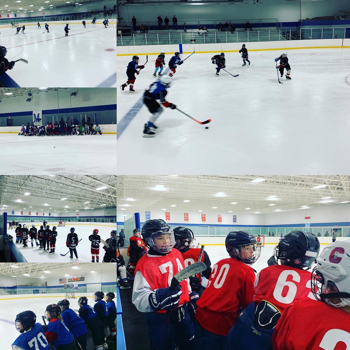 Evictors_Hockey's tweet photo. Team Midwest and Team USA tryouts today with over 50 skaters in attendance! @YouthHockeyHub @Hockeyfactorydp https://t.co/96ZwAhfpkH