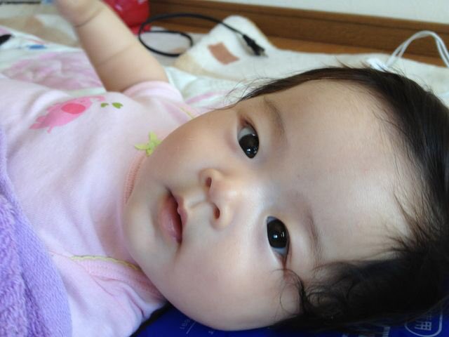 ROLA_MAMA's tweet photo. 3カ月！
話かけてくるようになった(^ ^)
真っ直ぐなその目で沢山お話してくれたね！！

そして沢山笑うようになった(*^▽^*) https://t.co/VrQQLvFOPD