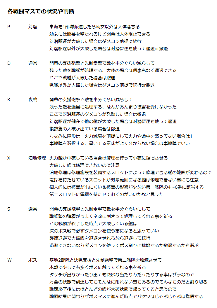 goyadeti's tweet photo. でち。E6-2の削りで使っていた編成についての説明を書いてみたでち。この艦隊は運改修が激しい（特に衣笠）ので再現は困難だという事は前置きした上で…この編成（調整前の最初の数回は雑）での戦績は出撃数14、撤退1、護衛退避5、ダメコン使用2って感じで、護衛退避をものすごく有効に使えてたでち！ https://t.co/PbDXLga0eS