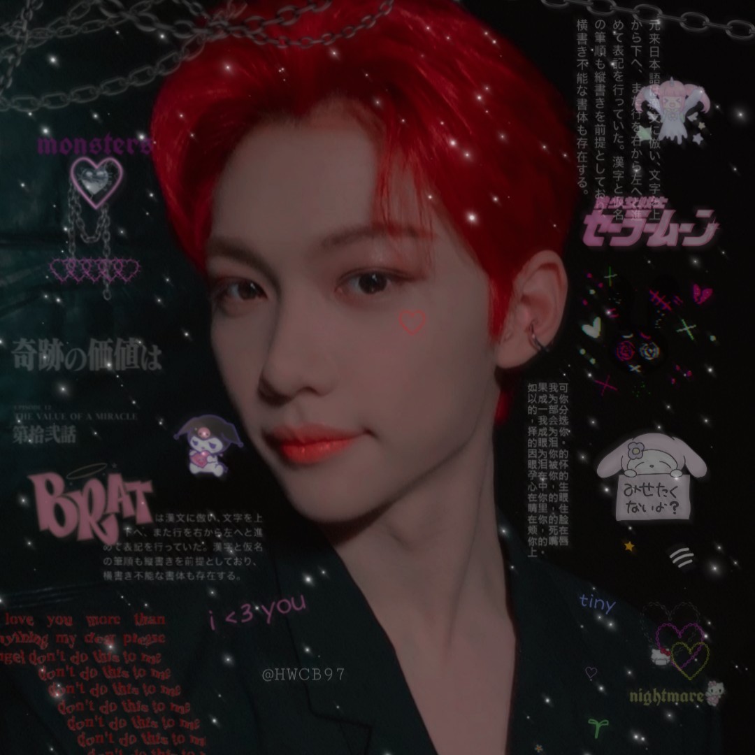HWCB97's tweet photo. — AU CHANLIX ♡

en uno de sus conciertos, bang chan había quedado flechado por un precioso chico de cabello rojo entre el público, necesitaba saber quién era ese hermoso ser de perfecta sonrisa. https://t.co/b4nGI676Hi