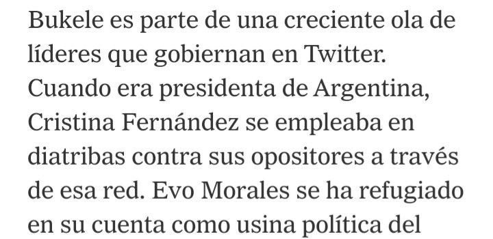 hwareina's tweet photo. #DiFon cierra su artículo de la siguiente manera: 《NO PODEMOS PERMITIR QUE UNA MAJESTAD VIRTUAL...》
Olvidaron que la inestabilidad democrática fue provocada por políticos corruptos de Derechas e Izquierdas. No es responsabilidad del presidente @nayibbukele.
#LeaElArtículo https://t.co/RzRcc8XxAE