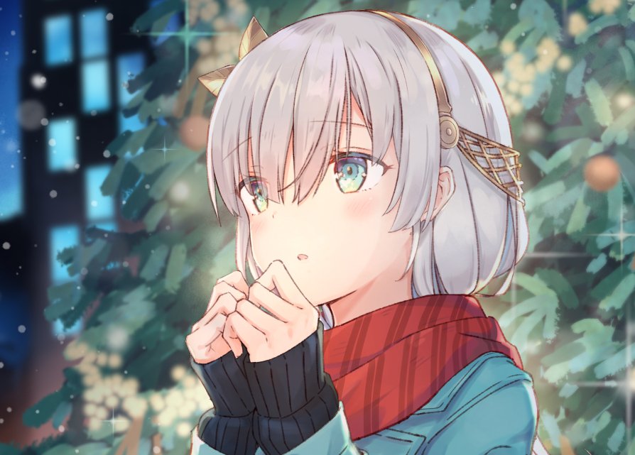 kyaroru0203's tweet photo. #FGO #FateGO  
聖夜のアナスタシア🎄❄️✨ https://t.co/aXf9oYv8Os