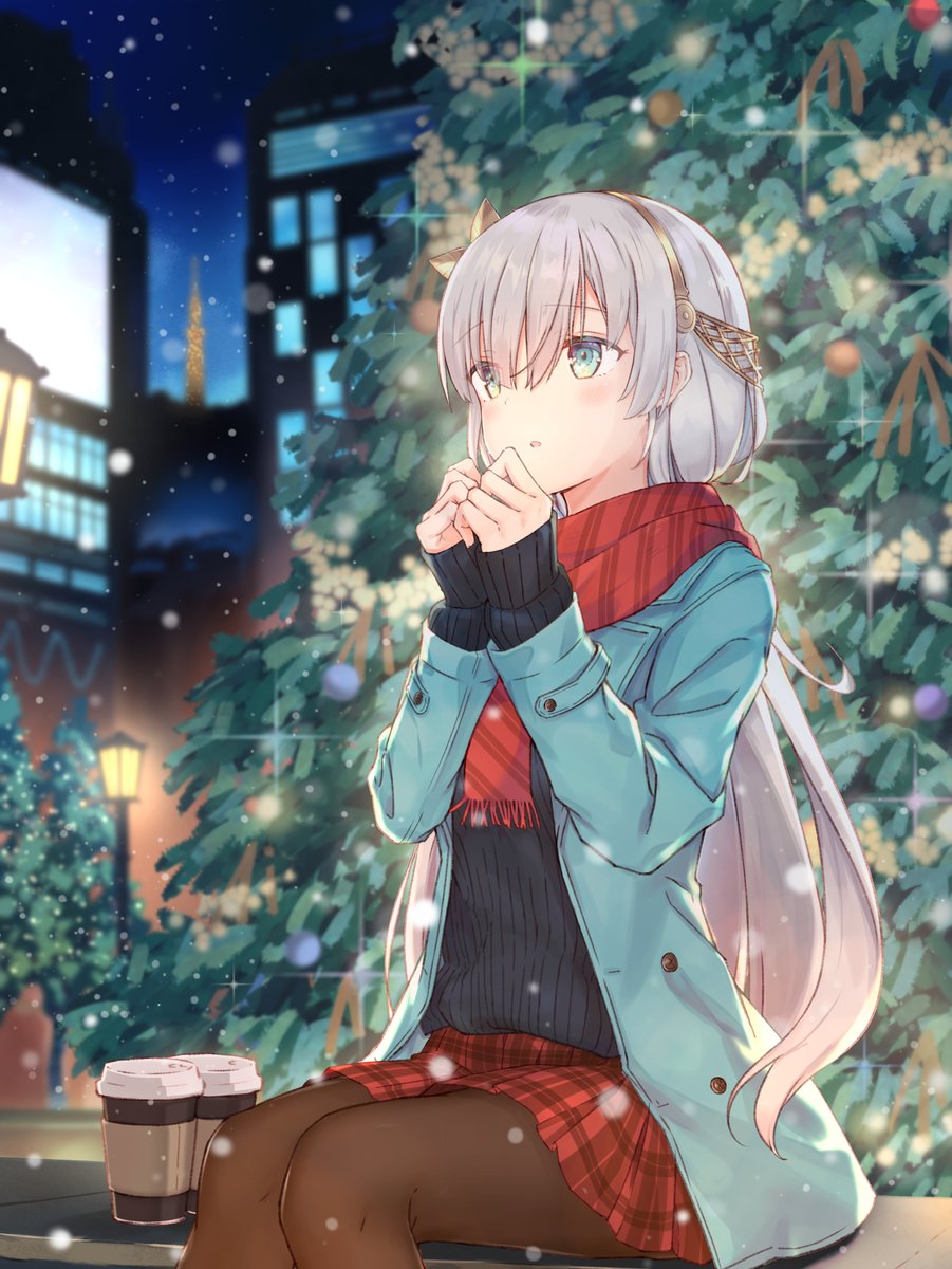 #FGO #FateGO  
聖夜のアナスタシア🎄❄️✨