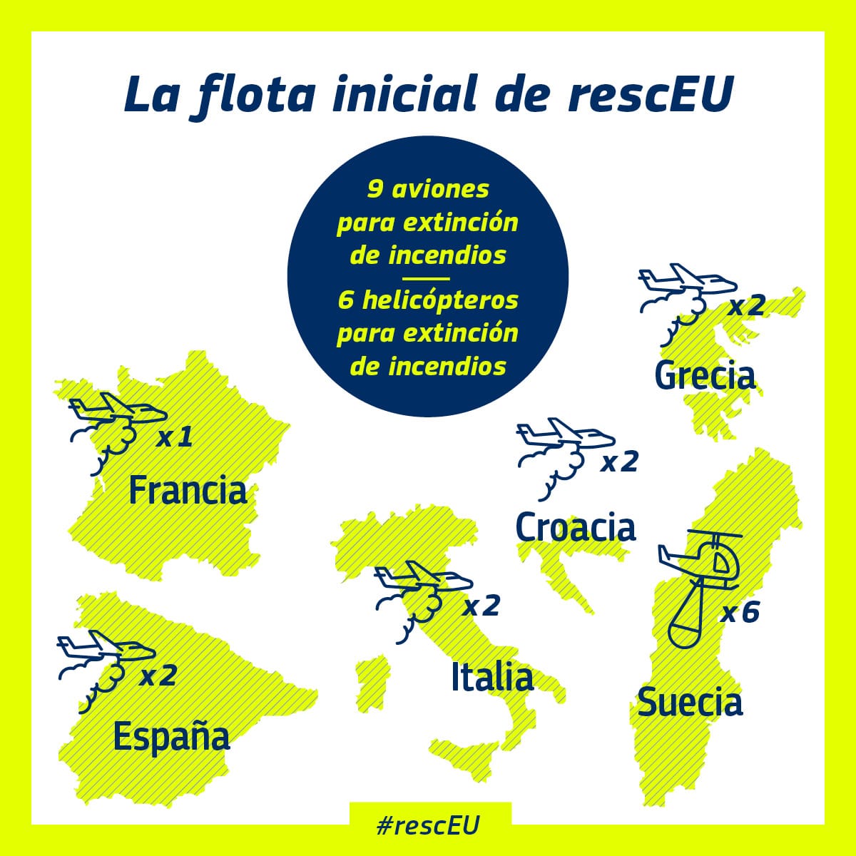 #rescEU es la reserva, a nivel europeo 🇪🇺, de capacidades de Protección Civil, que tiene por objeto apoyar a los países afectados por catástrofes
#EUCivPro
#EUSaveLives