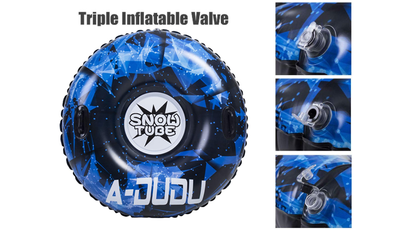 A-DUDU Super Big 47-Inch Inflatable Snow Sled for Kids &amp; Adults

Start Your Crazy Winter Outdoor Skiing.
#SnowTube #SnowSled #InflatableSnowSled #Adudu #Sled #KidsSnowTube #InflatableSnowTube #AduduSnowTube #47InchSnowSled
Shop Now: bit.ly/37ksP1j