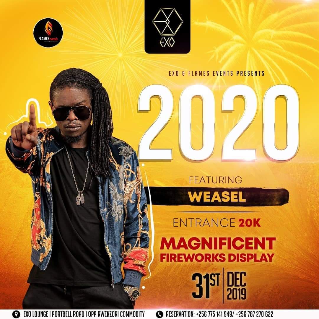 GoodlyfeUpdates's tweet photo. #2020 The real new year unveiling party in town!! @RadioandWeasel ((WEASEL)) will be there to grace your evening and amazing fireworks displays.
Powered by #flamesEvents #EXO
Don't forget to check out this new tune๐
https://t.co/wHScmhGkoO https://t.co/AI0bQI7Ifq