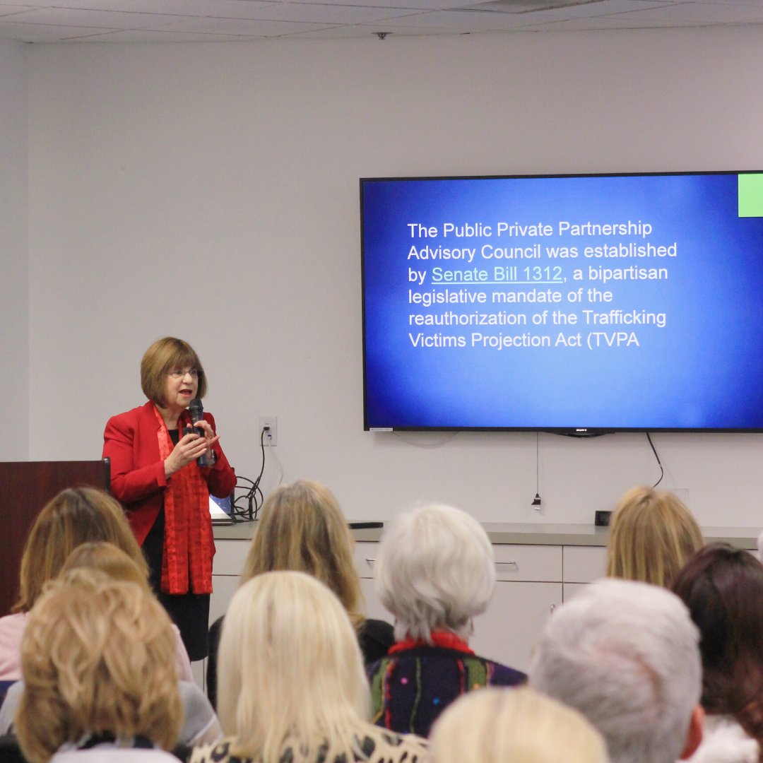VUGCWJ's tweet photo. Earlier this month, Dr. Morgan presented at the Orange County Human Trafficking Task Force. 🗣📊
We love being with our @OCHTTF family & wish you all Happy Holidays! 🎉
#GCWJ #nonprofit #antihumantrafficking #education #orangecounty #GlobalCenterForWomenAndJustice https://t.co/vyhgz14PAb