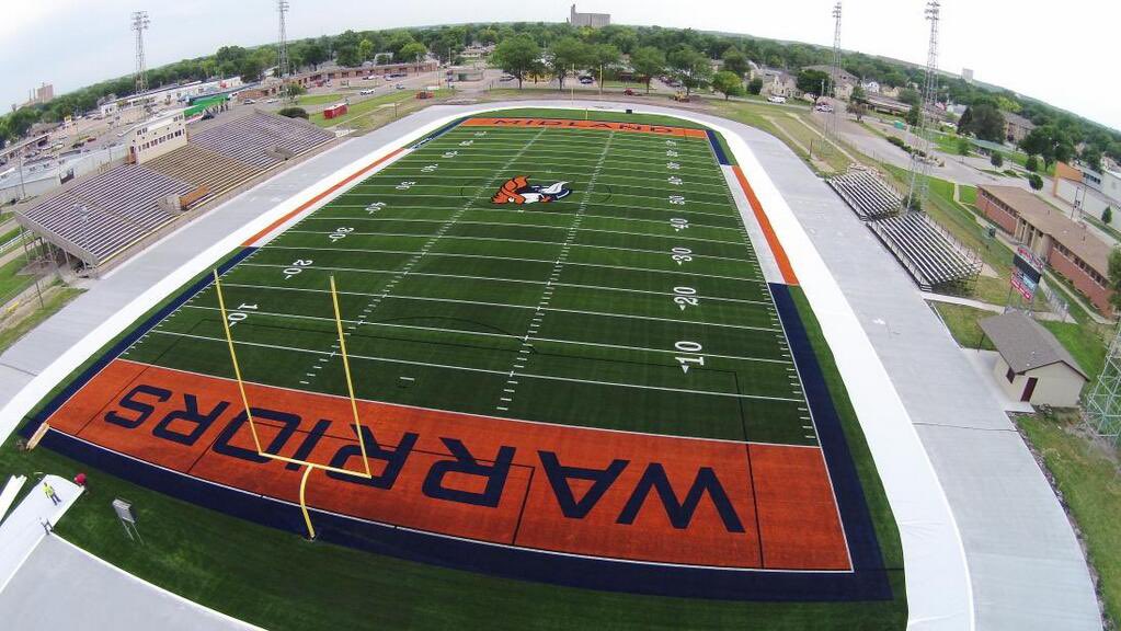 TyHeaton5's tweet photo. After a great home visit with @CoachJamrog I’m excited to say I’ve received an offer to continue my athletic and academic career at @MidlandU_FB . Thanks for the opportunity! https://t.co/nORjshmedQ