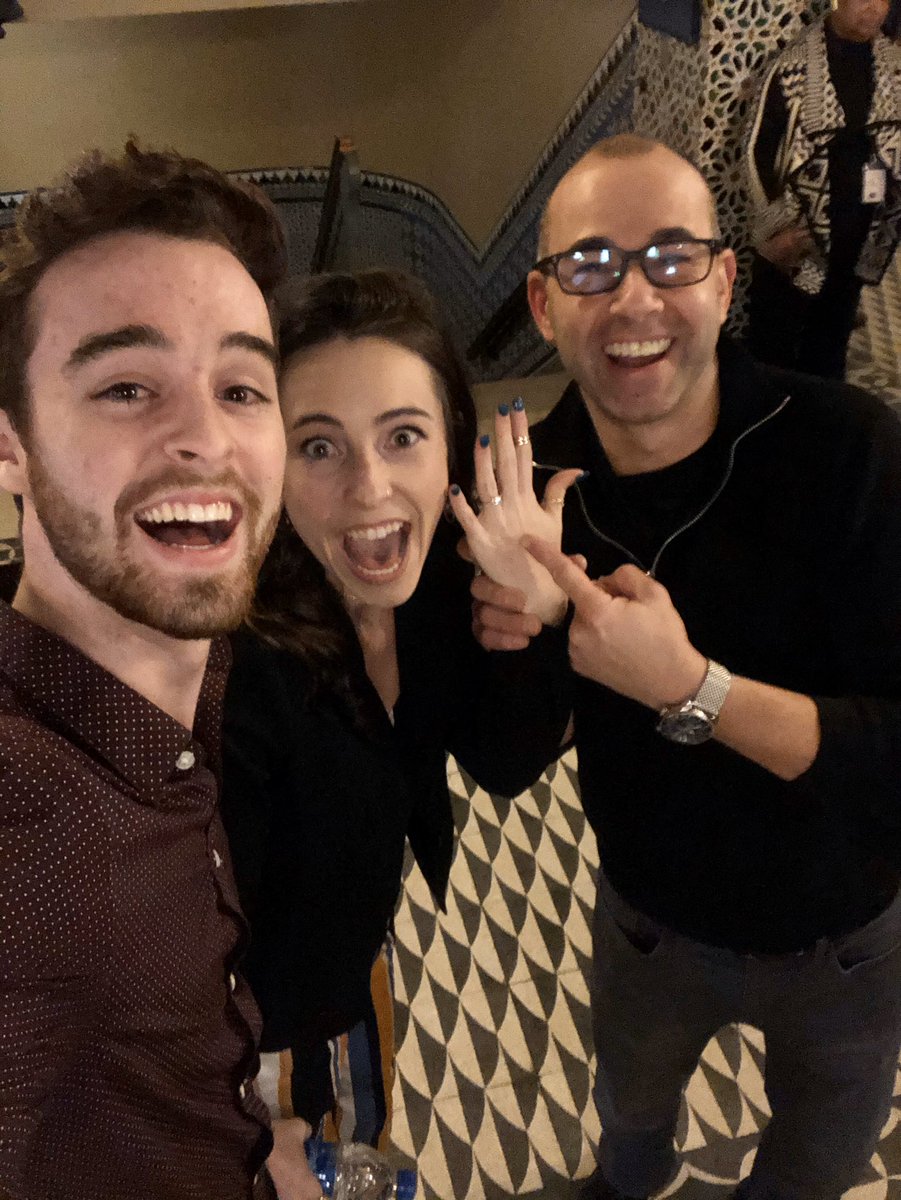 _calebrouse_'s tweet photo. Ya so we got engaged and met James Murray (aka Murr) from @truTVjokers ... https://t.co/vzcoE7U9g6