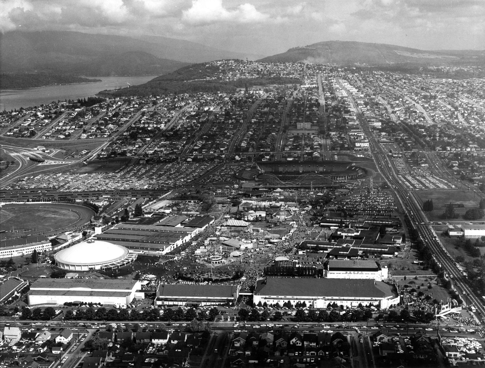 Old Canada Series on Twitter "Aerial photos of Vancouver’s PNE. Views