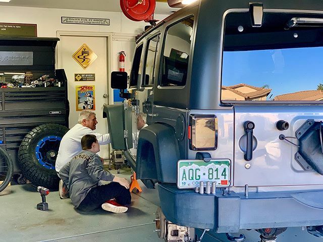 Jared Wells (@jaredwells) on Twitter photo When you need some garage time and you don’t own a garage anymore it is great to have a brother in law with a killer setup. Thanks <a href="/mohrspd/">Jason Mohr</a> and James for the help today.
.
.
.
#jeep #jeepwrangler #jeeplife #rubicon #jku #jeepsofinstagram #rvlife #rvlifestyle #fulltimervers #… When you need some garage time and you don’t own a garage anymore it is great to have a brother in law with a killer setup. Thanks <a href="/mohrspd/">Jason Mohr</a> and James for the help today.
.
.
.
#jeep #jeepwrangler #jeeplife #rubicon #jku #jeepsofinstagram #rvlife #rvlifestyle #fulltimervers #…