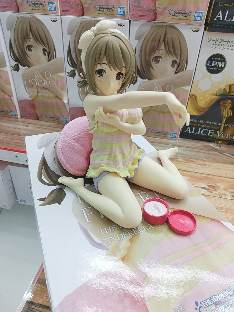 アイマス シンデレラガールズexqフィギュアの三村かな子をシームレス素体のヘッドに流用してみた Tbリーグ デレマス うる星ラムちゃん Tbリーグ シームレスフィギュア化計画